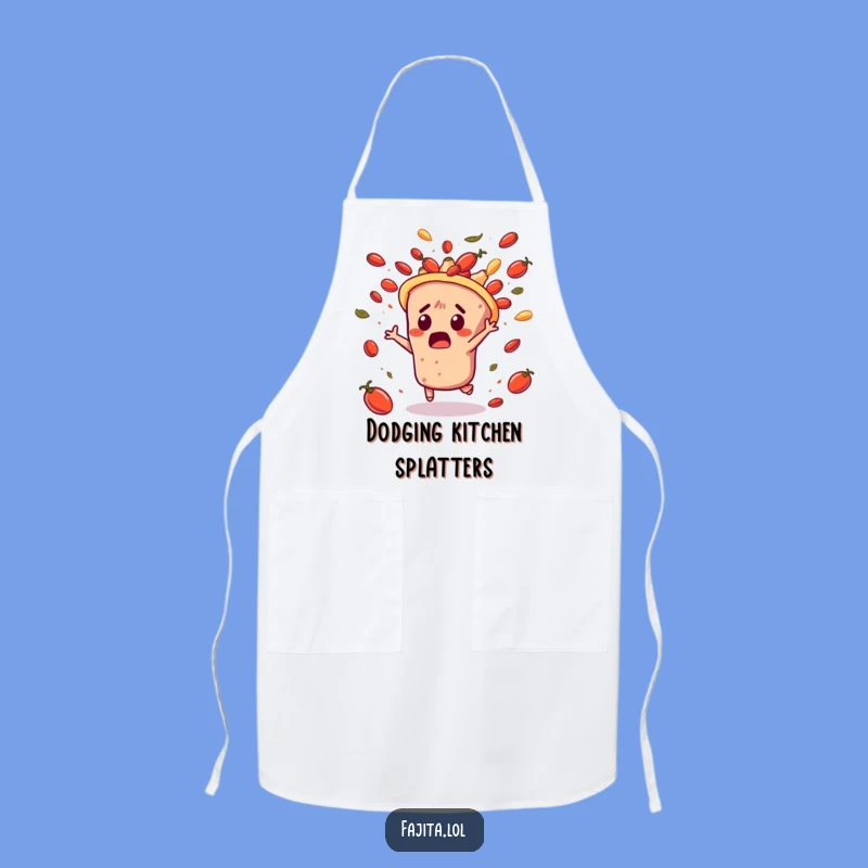 Funny Fajita Salsa Dodge Chef Apron: Surprise Kitchen Action, Hilarious Cook Gift