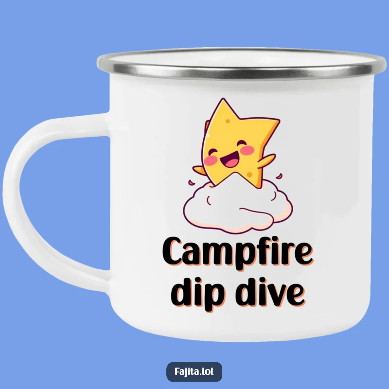 Funny Nacho Camper Mug - Outdoor Snack Fun, Hilarious Gift!