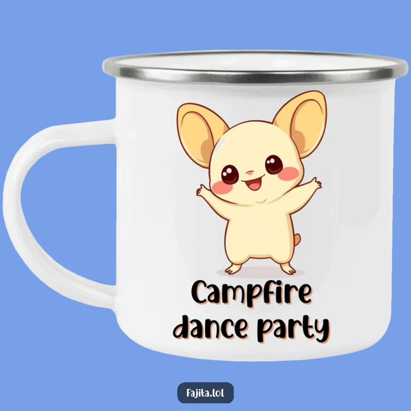 Funny Quesadilla Dance Camping Mug: Your Cheesy Mexican Food Companion for Adventures