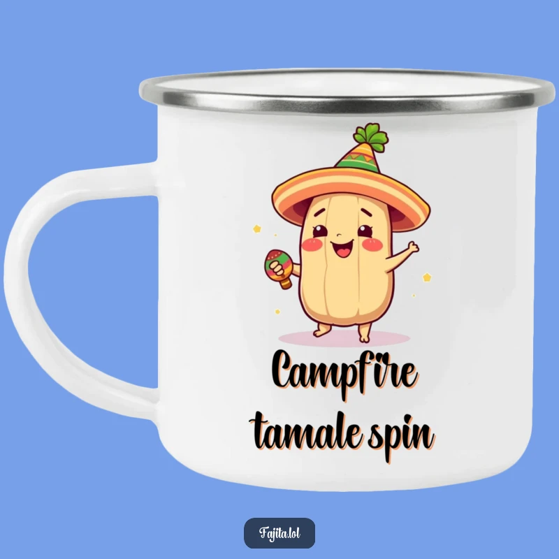 Funny Tamale Camper Mug - Outdoor Fiesta Fun, Hilarious Gift!