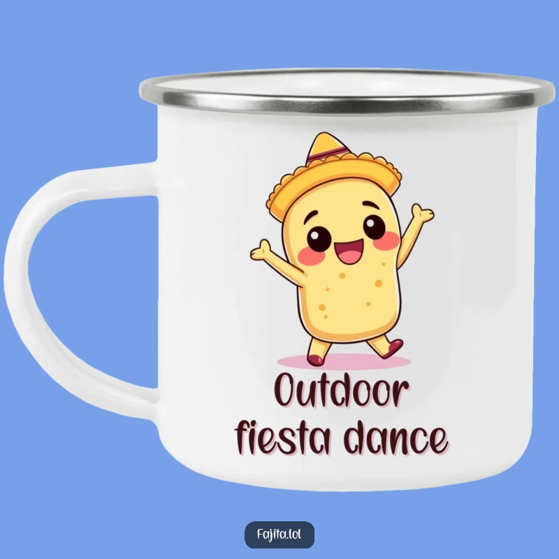 Funny Burrito Camper Mug - Outdoor Fiesta Fun, Hilarious Gift!
