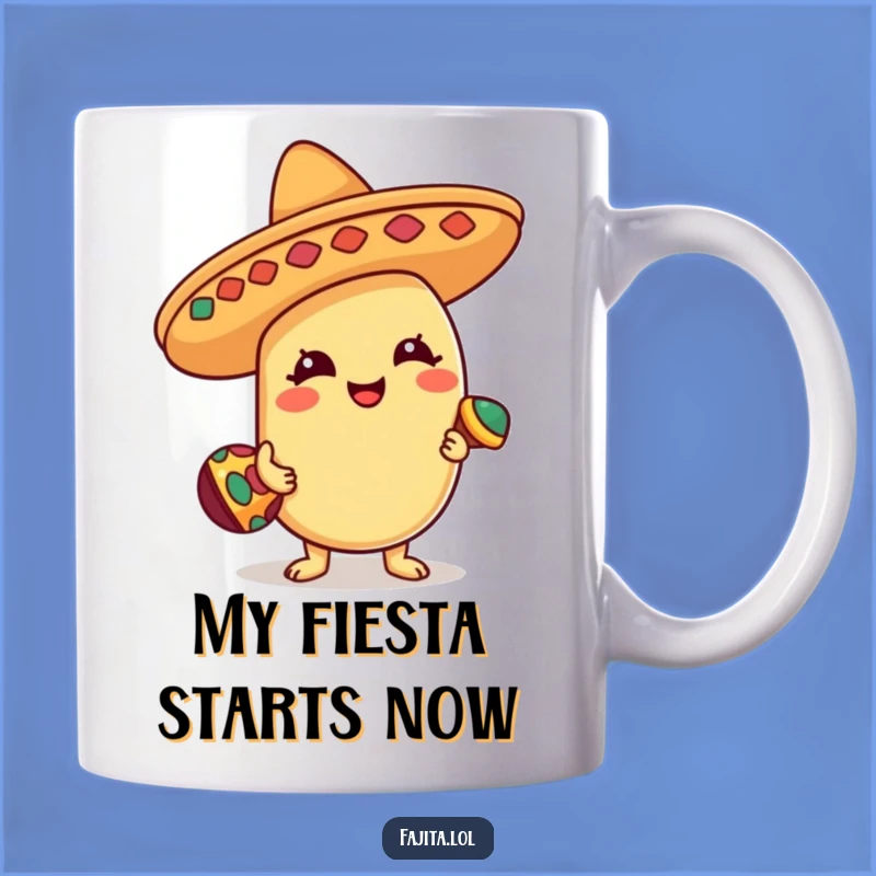 Get ready to shake with laughter with our funny bean mug! This cheerful character brings a fiesta to your day.