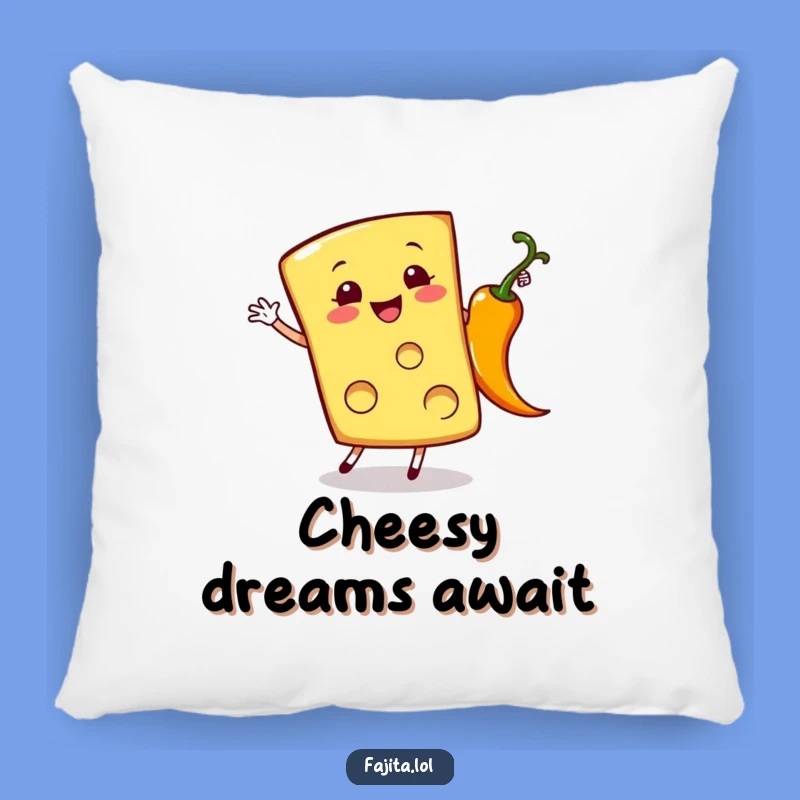 Funny Cheese Slice Pillow: Cozy Cartwheel Pepper Cushion Gift