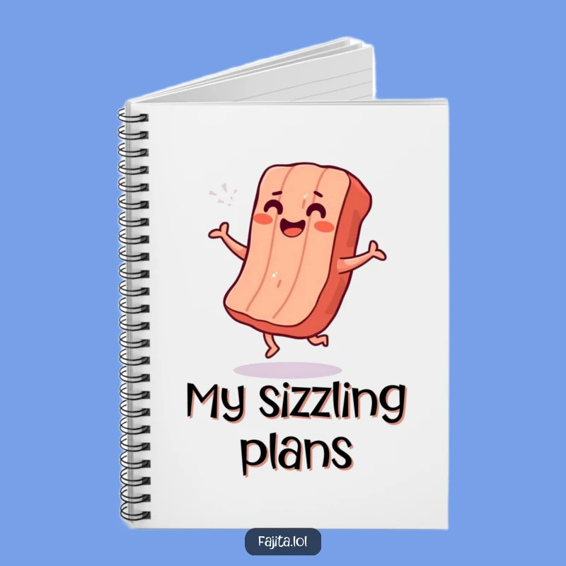 Funny Grilled Meat Shimmy Notebook - Hilarious Dancing Journal