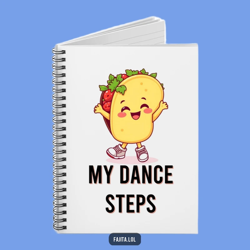 Funny Taco Dancer Notebook - Joyful Journal, Perfect Fiesta Gift!