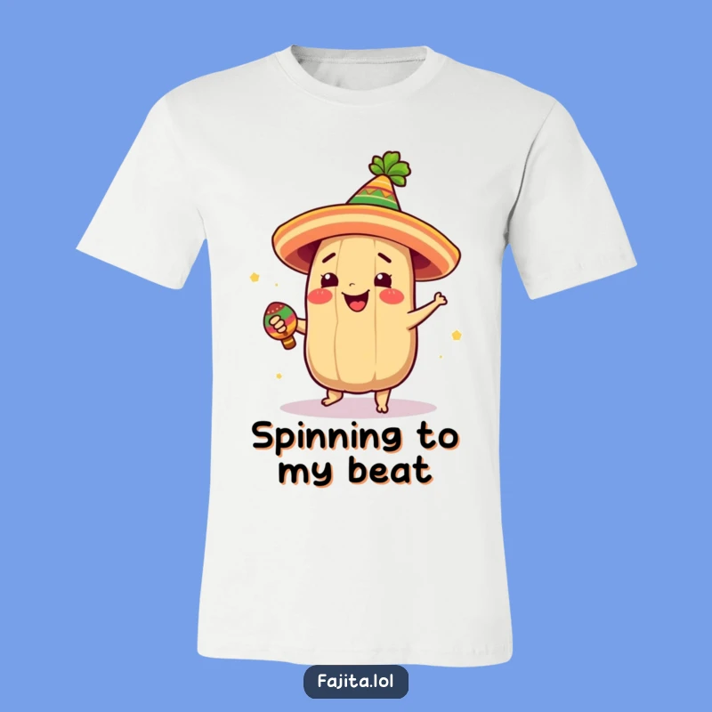 Funny Tamale Dancer T-Shirt - Giddy Fiesta Tee, Great Gift!