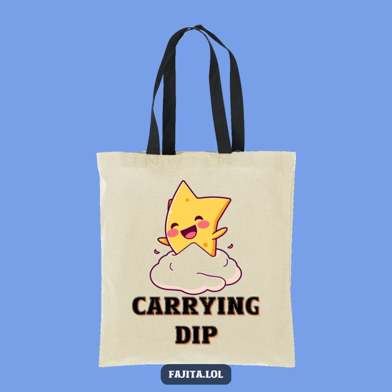 Funny Nacho Diver Tote Bag - Snack Carryall, Perfect Gift!