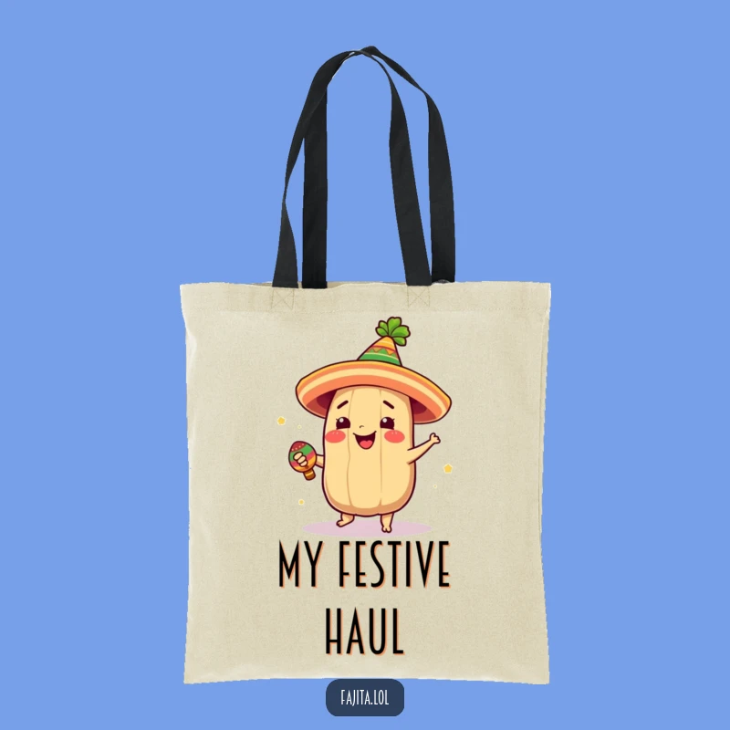 Funny Tamale Dancer Tote Bag - Fiesta Carryall, Perfect Gift!
