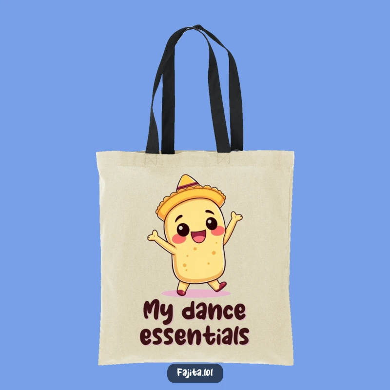 Funny Burrito Dancer Tote Bag - Fiesta Carryall, Perfect Gift!